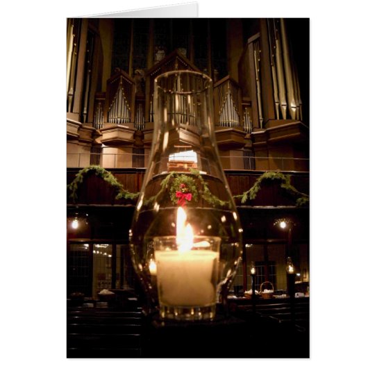 Park Avenue Christian Church at Christmas Card