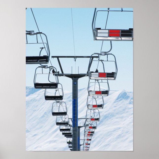 Park Chairlifts Poster (Front)