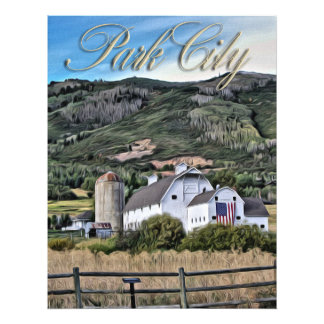 Park City Barn Art by Leslie Harlow Photo Print
