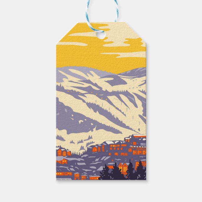 Park City Gift Tags (Front)