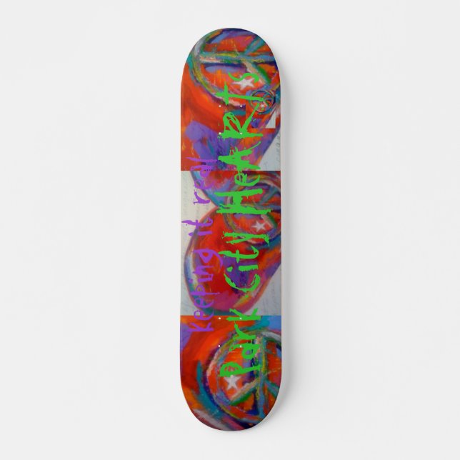 Park City HeArts Skateboard (Front)