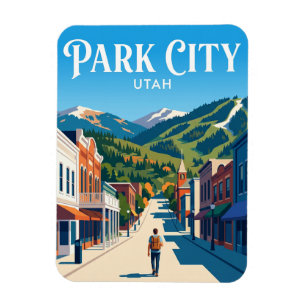 Park City Main Street USA Magnet