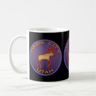 Park City Moose Medallion Mug - Customise Colours!