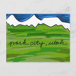 Park City Mountains Postcard