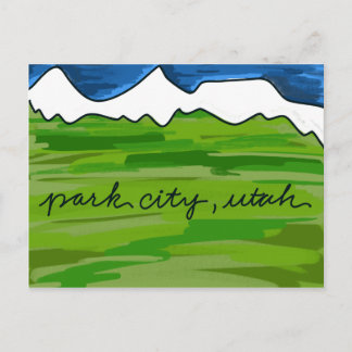 Park City Mountains Postcard