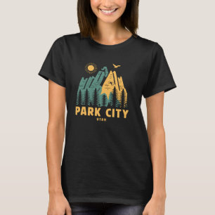 Park City Mountains Utah Hiking Outdoors Vintage T-Shirt