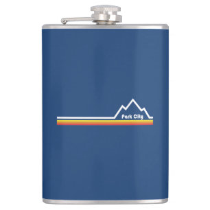 Park City, Utah Hip Flask