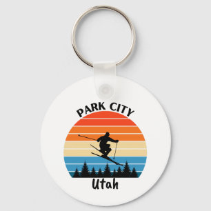 Park City Utah Key Ring