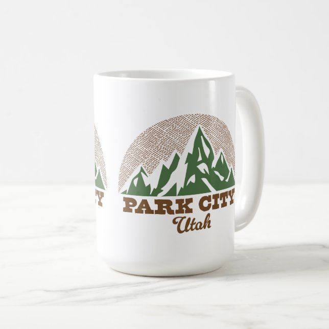 Park City Utah Mug (Front Right)