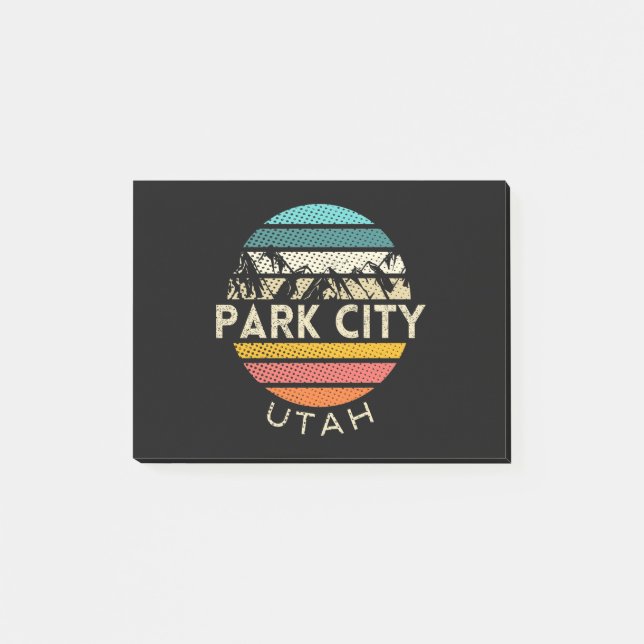 Park City Utah Post-it Notes (Front)
