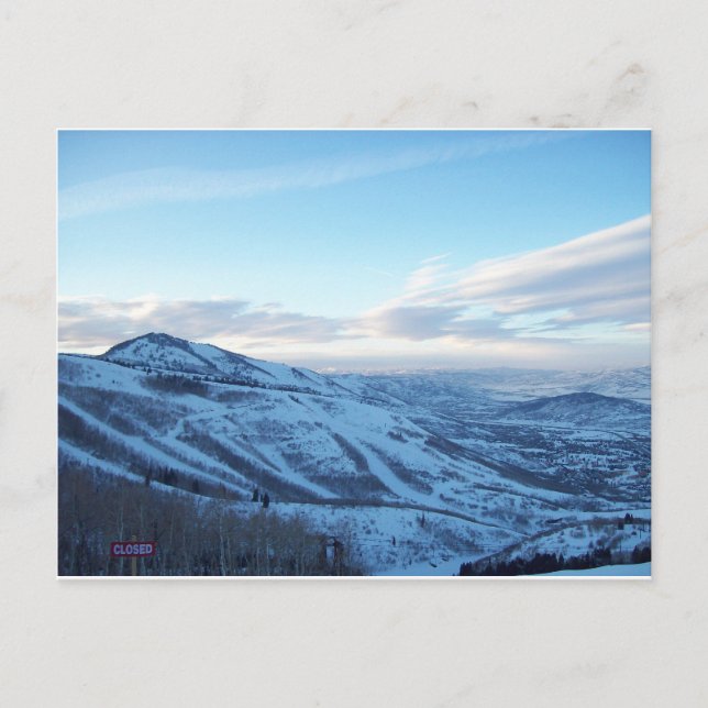PARK CITY, UTAH POSTCARD (Front)