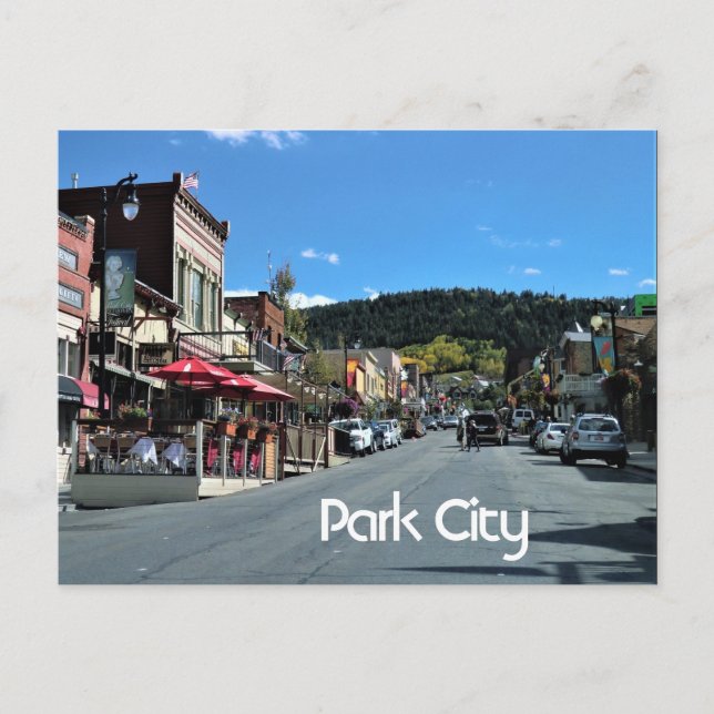 Park City, Utah Postcard (Front)