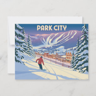 Park City Utah Postcard