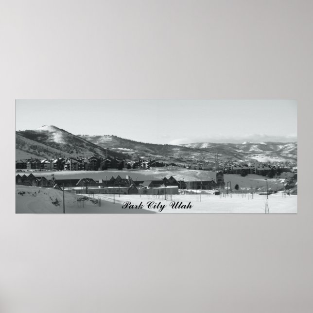 Park City Utah Poster (Front)