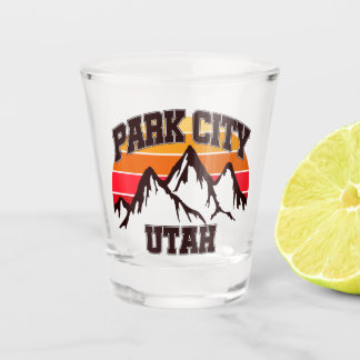 Park City,Utah Shot Glass