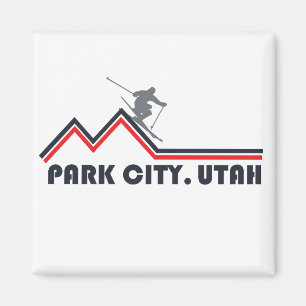 Park city Utah ski resort Magnet