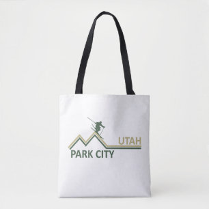 Park city Utah ski resort Tote Bag
