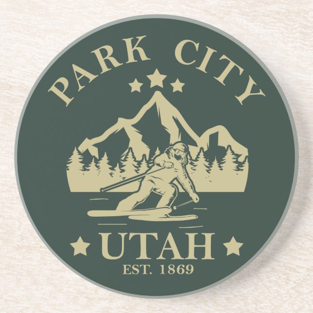 Park City Utah skiing Coaster (Front)