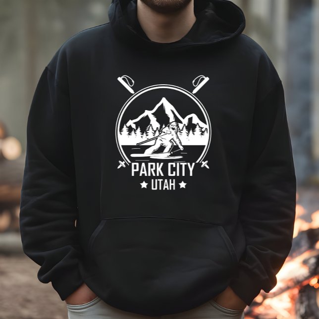 Park City Utah skiing Hoodie (Creator Uploaded)