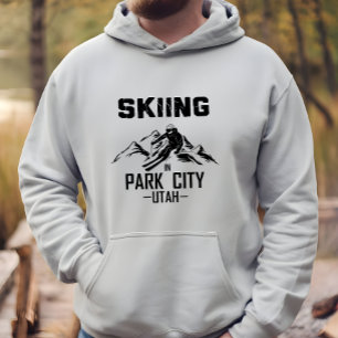 Park City Utah skiing Hoodie