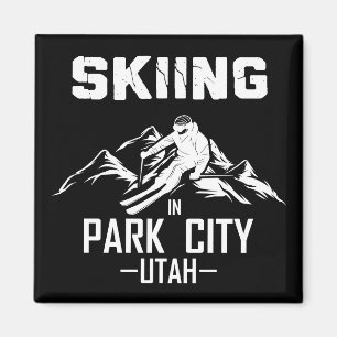 Park City Utah skiing Magnet