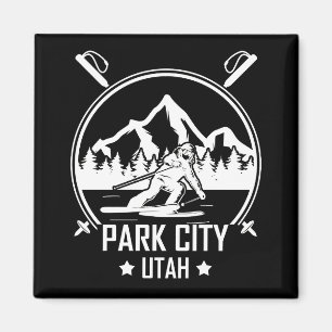 Park City Utah skiing Magnet