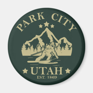 Park City Utah skiing Magnet