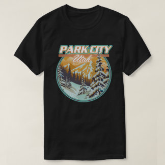Park City Utah Travel Logo T-Shirt