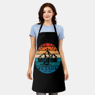 Park city Utah vintage Apron