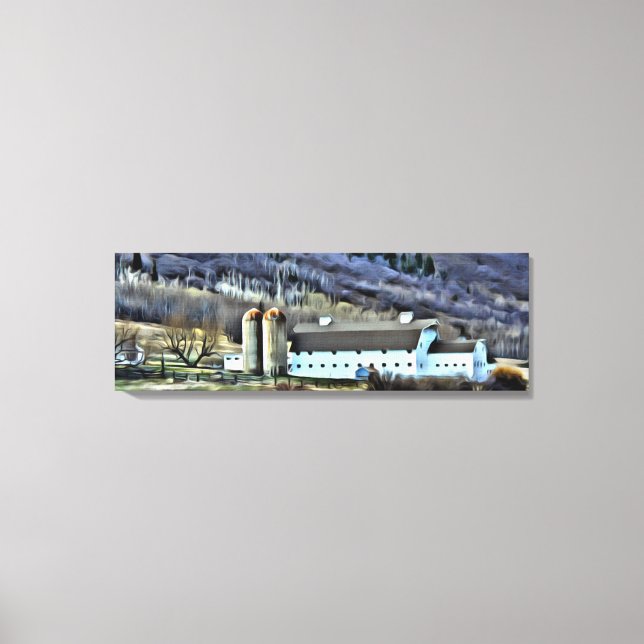 Park City's McPolin Farm by Leslie Harlow Canvas Print (Front)