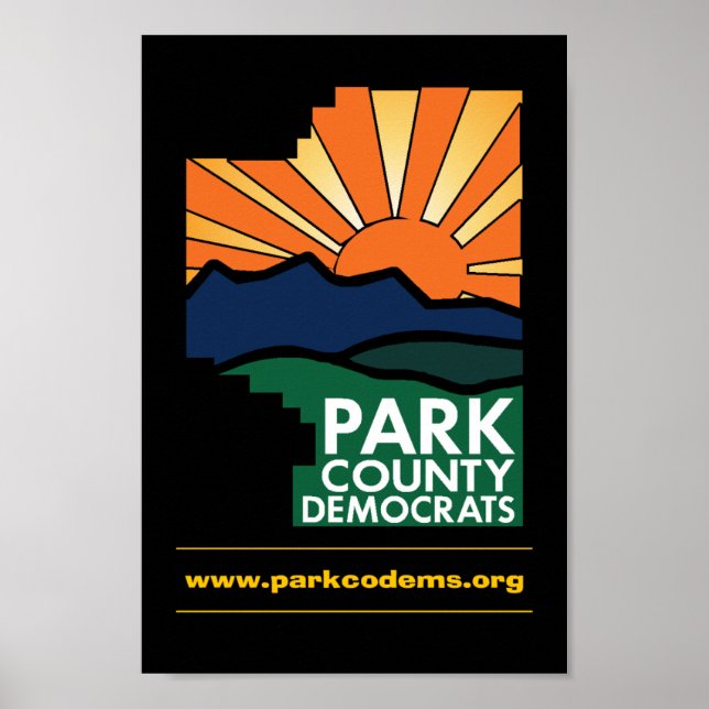 Park County Democrats Poster (Front)