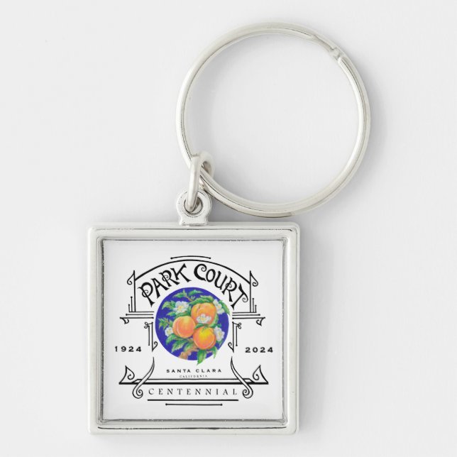 Park Court Centennial Key Ring (Front)