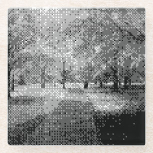 park glass coaster