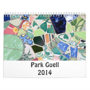 Park Guell 2014 Calendar