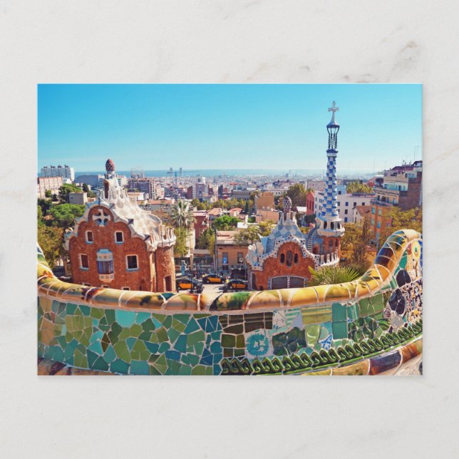 Park Guell, Barcelona - Spain Postcard (Front)