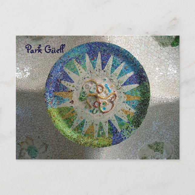 Park Güell - Customised Postcard (Front)