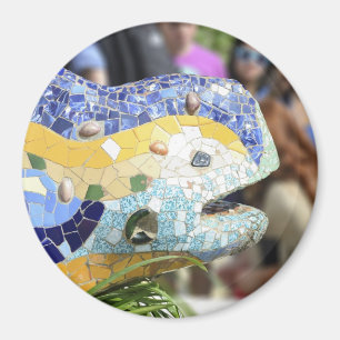 Park Guell dragon Magnet