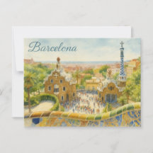Park Güell in Barcelona