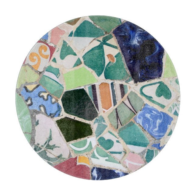 Park Guell mosaics Cutting Board (Front)