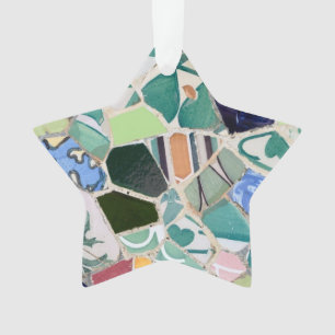 Park Guell mosaics Ornament