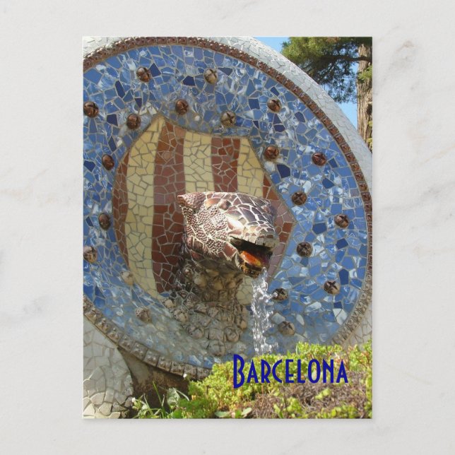 Park Guell Postcard (Front)