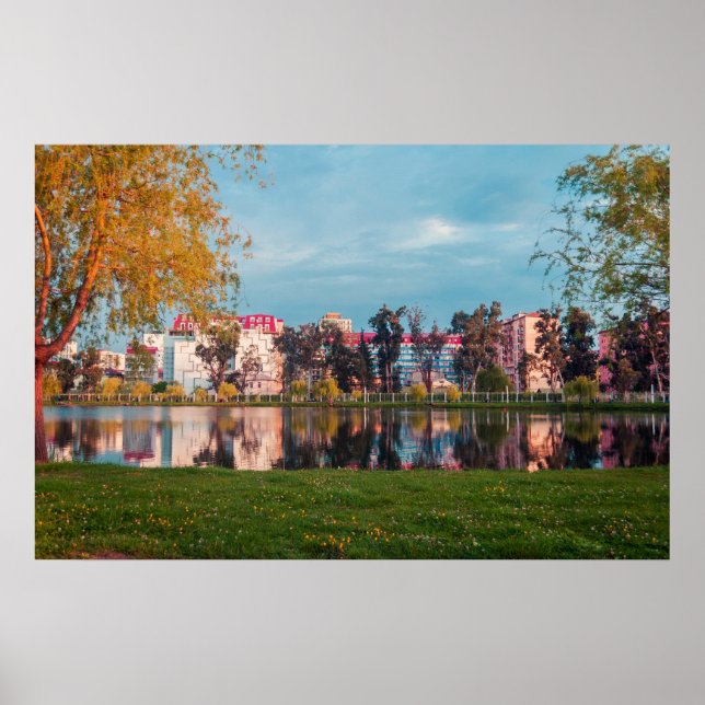 Park in Batumi Poster (Front)
