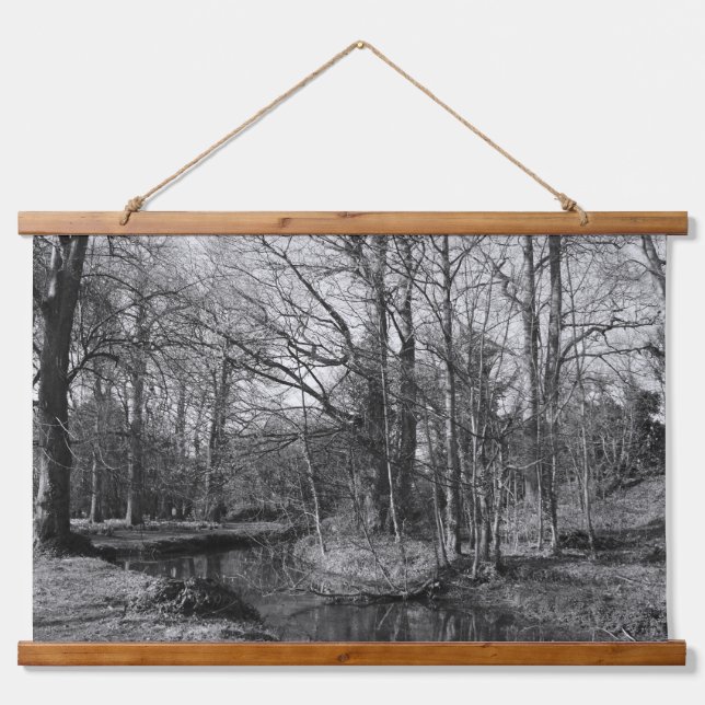 Park Landscape - Bute Park, Cardiff Hanging Tapestry (Front)