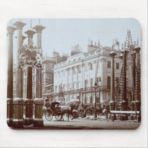 Park Lane being decorated for Queen Victoria's Dia Mouse Mat