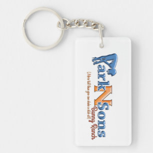 Park N Sons Humour Bunny Ranch Key Ring