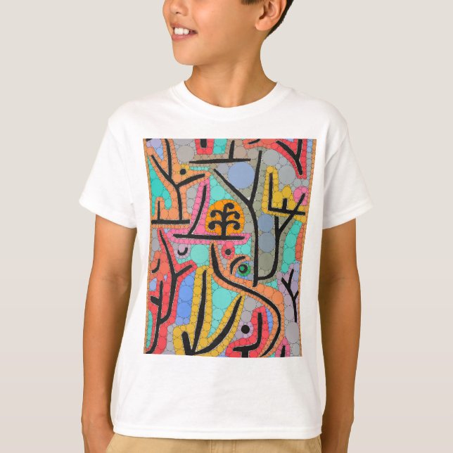 Park near Lu, Infinity Dots by After Paul Klee T-Shirt (Front)