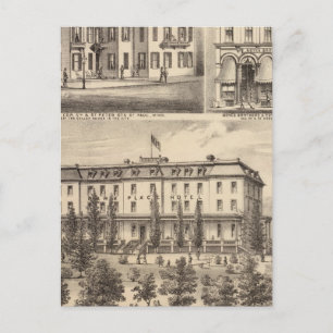 Park Place Hotel, Greenman House, Minnesota Postcard