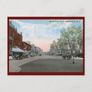 Park Place, Morristown NJ 1915 Vintage Postcard