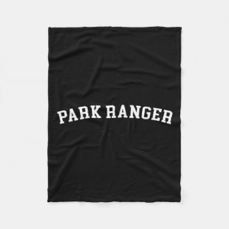 Park Ranger Fleece Blanket