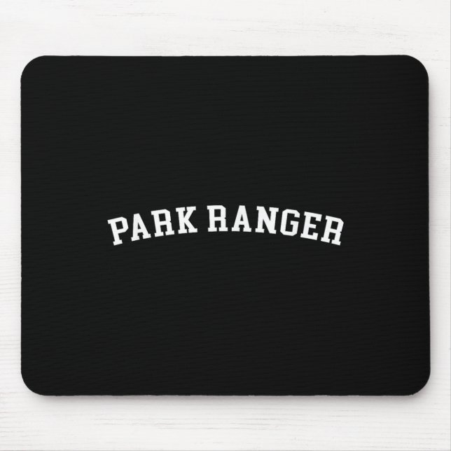 Park Ranger  Mouse Mat (Front)